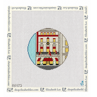 New York Cartier Store Needlepoint Canvas