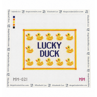 Lucky Duck Needlepoint Canvas