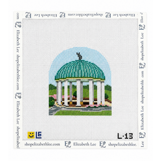 The Greenbrier Springhouse Needlepoint Canvas