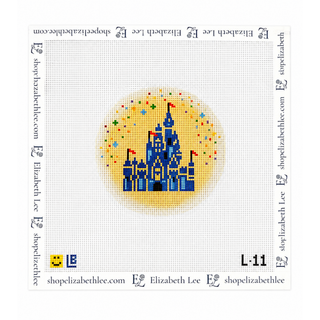 Gold Castle Needlepoint Canvas