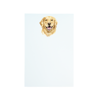 Golden Retriever Portrait Notepad