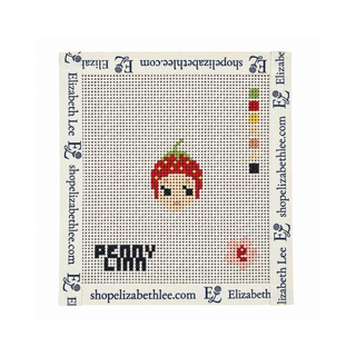 Strawberry Cherub Needlepoint Canvas