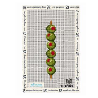 Olives Needlepoint Canvas