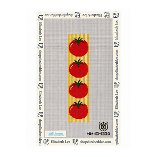 Tomato Bookmark Needlepoint Canvas