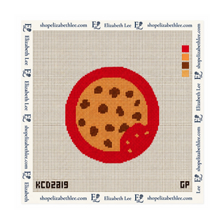 Cookie Round Needlepoint Canvas