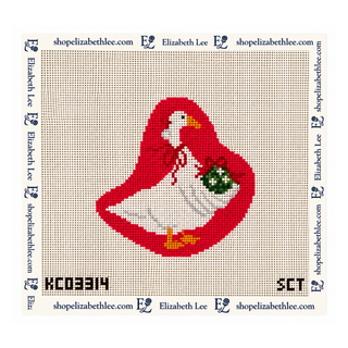 Holiday Goose Needlepoint Canvas