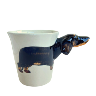 Black Dachshund Mug