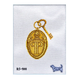 The Plaza Key Needlepoint Canvas