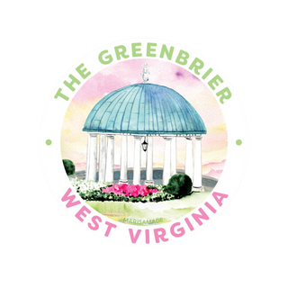 The Greenbrier Springhouse Sticker