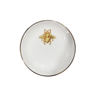 Gold Bee Coupe Ring Dish