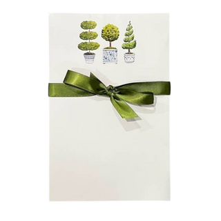 Potted Topiary Trio Notepad