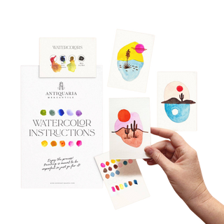 Mini Watercolor Painting Kit: Desert Landscapes