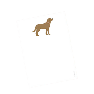 Chocolate Pup Notepad