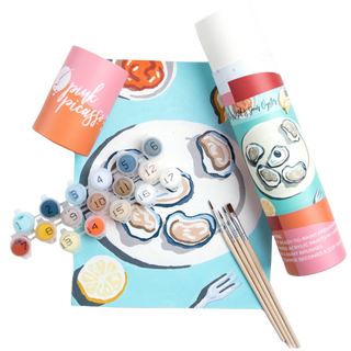 The World Is Your Oyster Paint by Number Kit