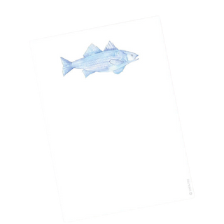 Blue Fish Notepad