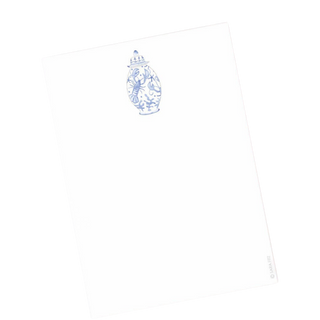 Nautical Ginger Jar Notepad