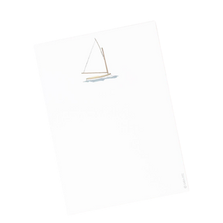 Sailboat Notepad