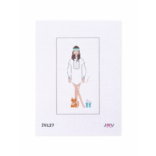 Audrey Hepburn Needlepoint Canvas