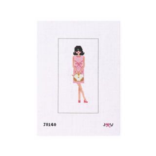 Jackie O Needlepoint Canvas